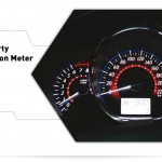 interior all new yaris bagian dasbor speedometer - Sporty combination meter