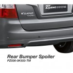 Toyota Kijang Innova aksesoris - rear bumper spoiler