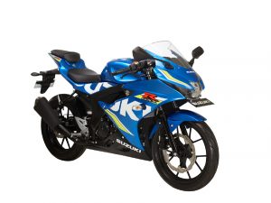 Motor sport Suzuki GSX R150 metalic blue