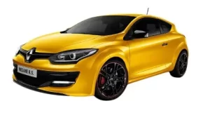 mobil eropa bandel Renault Megane RS 265 warna kuning